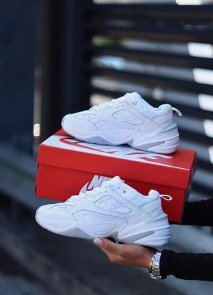 Nike m2k tekno white жіночі кросівки найк
