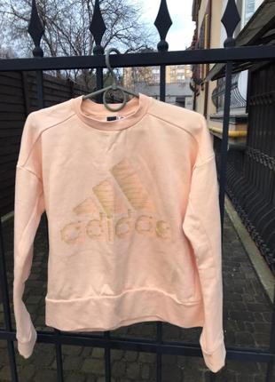 Фото 1321 свитшот на флисе adidas размер xxs
