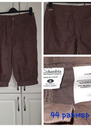 Штаны капри s m 44 бриджи шорты columbia 6 джинсы esprit 32