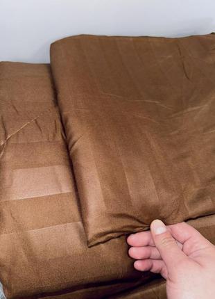 4 сезона страйп сатин 210×230 постельное белье с одеялом5 фото