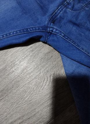 Мужские шорты / next / синие джинсовые шорты / бриджи / мужская одежда / чоловічий одяг /4 фото