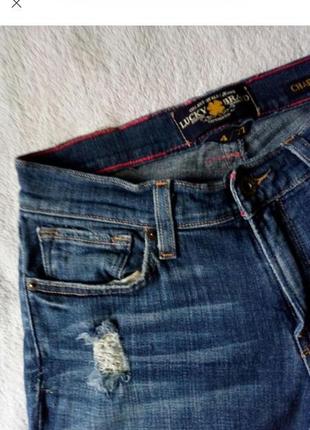 27 рр голубые рваные джинсы4 фото