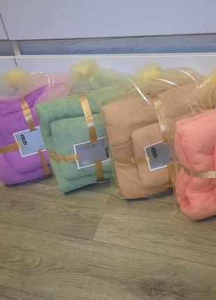 Набор микрофибра полотенца koloco