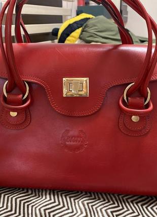 Стильна сумка саквояж