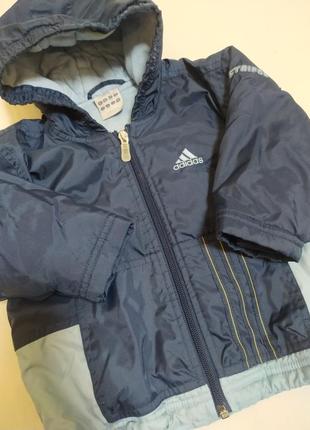 Курточка -ветровка adidas 9-12 мес2 фото
