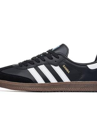 Кросівки adidas samba og black7 фото