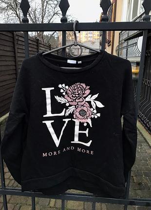 Фото 1324 свитшот на флисе на рост 158 см