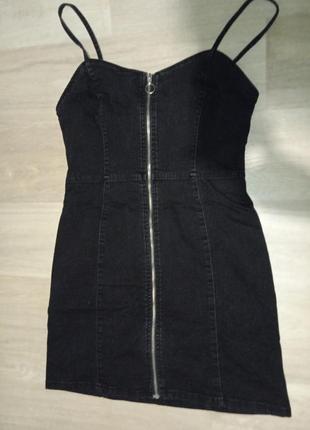 Джинсовый сарафан denim&co
