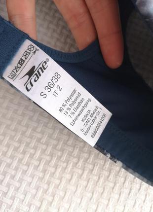 Спортивный бюстгальтер/топ для тренировок с хорошей поддержкой груди crane 80c