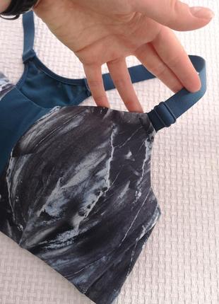 Спортивный бюстгальтер/топ для тренировок с хорошей поддержкой груди crane 80c