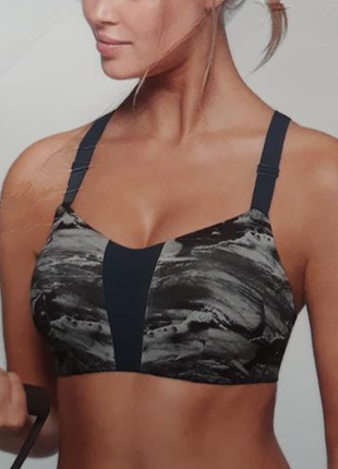 Спортивный бюстгальтер/топ для тренировок с хорошей поддержкой груди crane 80c