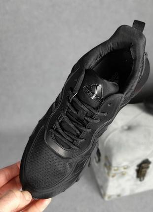 Чоловічі кросівки | adidas | чорні | щільний текстиль, :453 фото