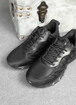 Чоловічі кросівки | adidas | чорні | щільний текстиль, :455 фото
