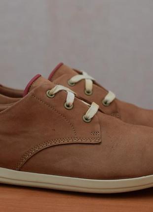 Коричневі шкіряні туфлі, кросівки clarks, 44.5 розмір. оригінал