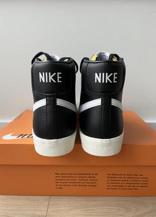 Оригинальный nike (44) blazer mid 77 vintage кроссовки мужские4 фото