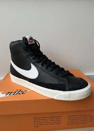 Оригинальный nike (44) blazer mid 77 vintage кроссовки мужские3 фото