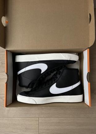 Оригинальный nike (44) blazer mid 77 vintage кроссовки мужские8 фото