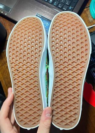 Кеды vans slip-on pink flamingo (uk 6.5, 25.5cm)5 фото
