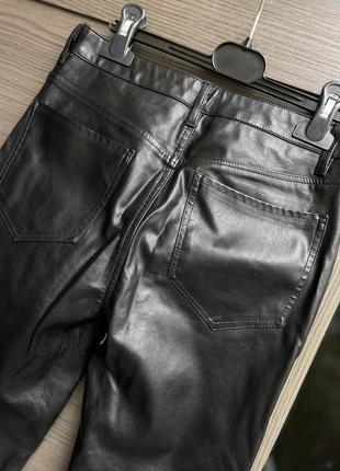 Прямые брюки кожу зам s7 фото