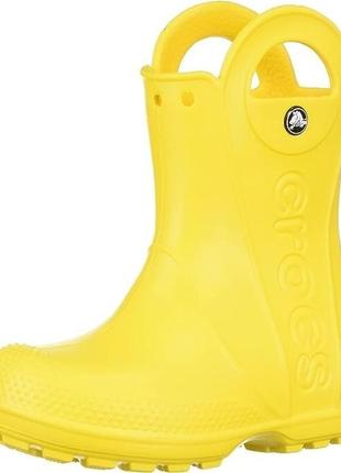 Дитячі гумові чоботи crocs оригінал с12, с13
