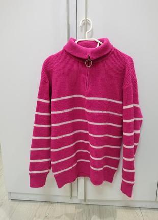 Теплый женский свитер4 фото