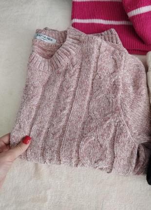 Теплый женский свитер3 фото