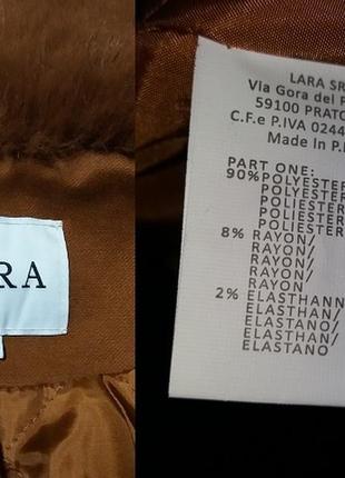 Итальянское шерстяное пальто с мехом10 фото