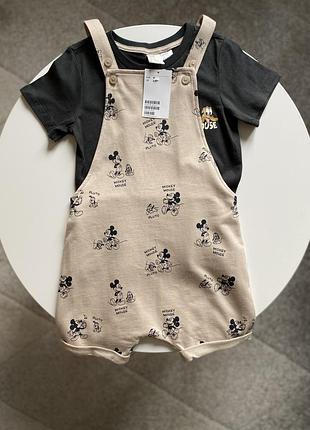 Mickey mouse, шорты, комбинезон, микки маус