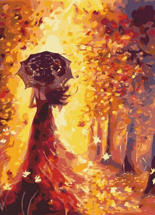 Картина за номерами "золота осінь"