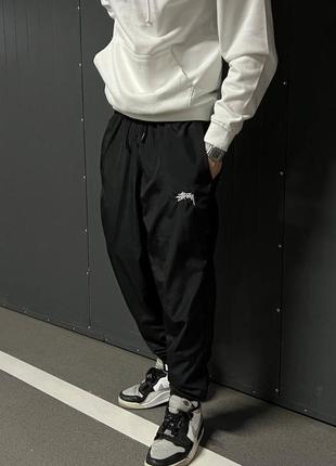 Нейлонові спортивні штани stussy nylon pants1 фото