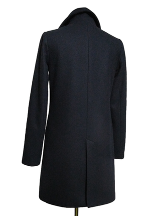 Базовое двубортное пальто zara3 фото
