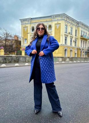 Пальто куртка женское кашемировое длинное весеннее стеганое демисезонное на весну черное бежевое зеленое синее базовое коричневое батал больших размеров10 фото