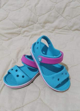 Босоножки crocs c 6, р. 23-24