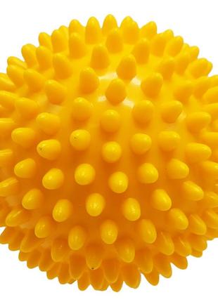 М'яч масажний rb2221 розмір 9 см, 110 грамів (жовтий)