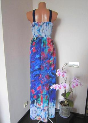 Роскошное шикароное воздушное шифоновое платье от little mistress4 фото