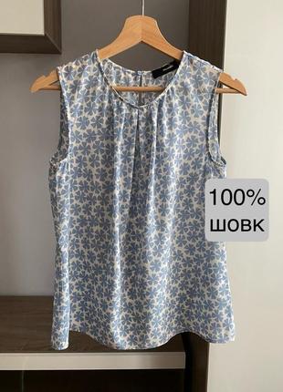 Шовкова блуза hallhuber