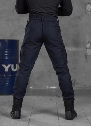 Тактические брюки рип-стоп синие