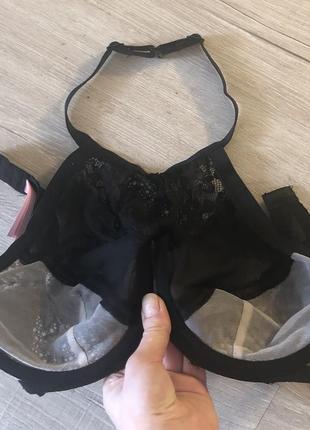 Шикарный кружевной лиф бра от дорогого бренда hunkemoller 80c на косточках10 фото