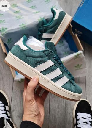 Кроссовки adidas campus 00s зеленые женские / мужские