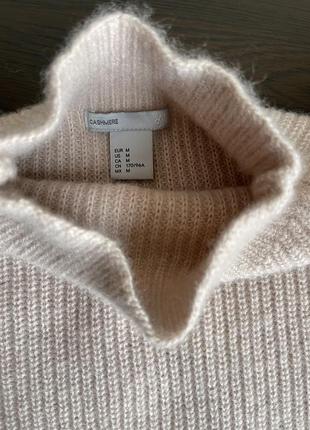 Кашемировый свитер h&m премиум коллекция3 фото