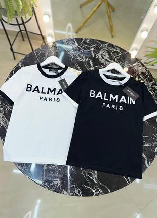 Жіноча футболка американка в стилі balmain