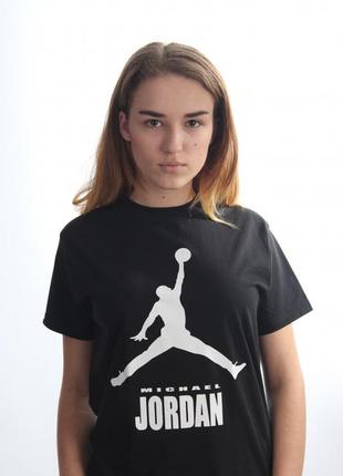 Черная футболка jordan3 фото
