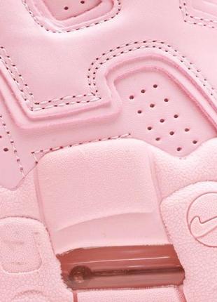 Nike uptempo pink, кроссовки женские высокие найк, кроссовки женские весна-осень, кроссовки женкие найк8 фото