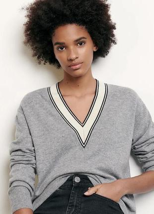 Оригинальный свитер sandro paris