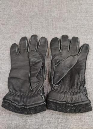 Красивые мужские кожаные перчатки3 фото