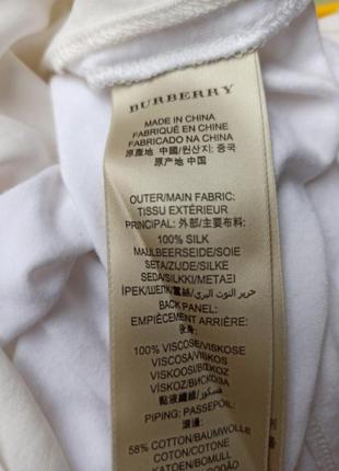 Шовк блуза блузка burberry4 фото