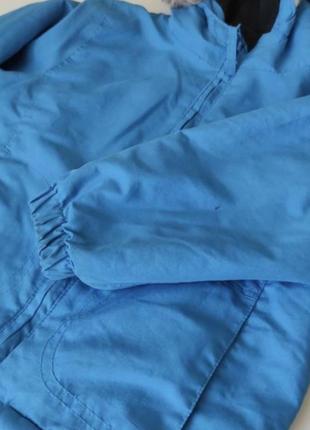 Куртка термо синяя мальчишку спорт осень весна флис trespass 12 - 24 месяца10 фото