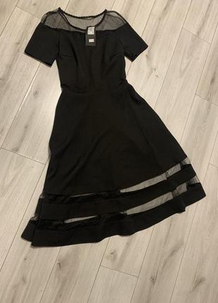 Шикарна сукня нова чорна xs zean2 фото