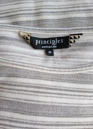 Распродажа! трикотажная блуза-футболка, principles, р. 16/xxl5 фото