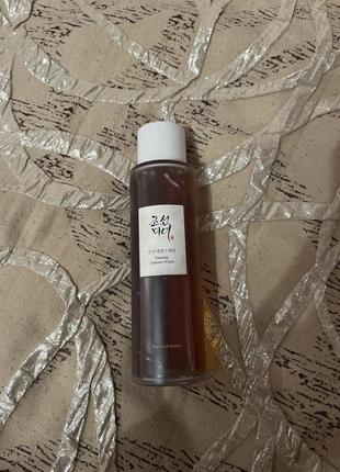 Восстанавливающий тонер-эссенция beauty of joseon ginseng essence water 150ml